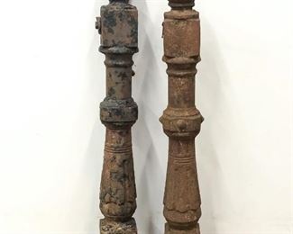 https://www.liveauctioneers.com/item/85207491_pair-weathered-cast-iron-garden-fence-posts