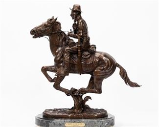 https://www.liveauctioneers.com/item/85207510_after-remington-trouper-of-the-plains-bronze