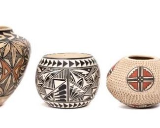 https://www.liveauctioneers.com/item/85207523_group-of-four-southwest-and-acoma-pottery-vessels