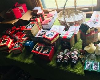 Hallmark ornaments---by the dozens