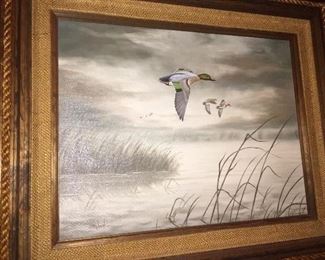 beautiful original paintings by Louisiana artist                             D A RICHARD