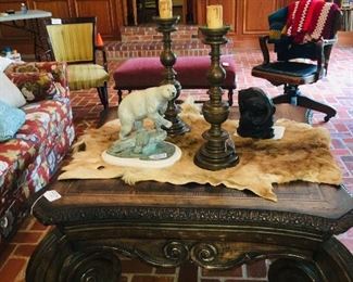 my favorite--large coffee table