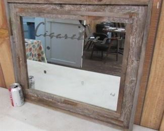 Framed 1966 Cigarettes Mirror - Came Out of Old Cigarette Vending Machine 
