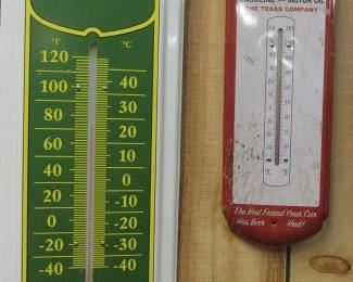 Metal Advertising Thermometers 