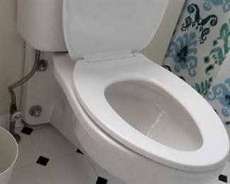 Gerber two-piece wall hung toilet (two available)