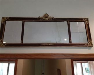 $25, 3-foot mirror, the silvering is coming out in place great to use as a frame