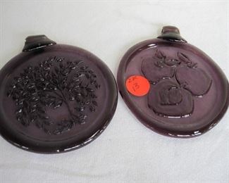 $4 - #13, 2 Danish Glass ornaments 