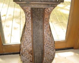 $15 - #26, Wicker plant stand 36"