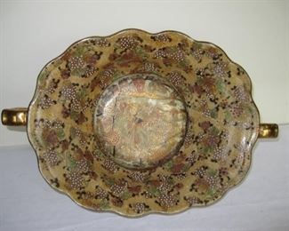 $10 - #50, Asian Moriage Bowl 12"x10"