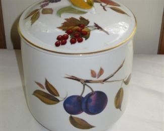 $- #70, Evesham Biscuit Barrel 6"
