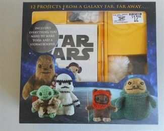 Star Wars Crochet Kit - 12 Projects, open but not used https://ctbids.com/#!/description/share/410454