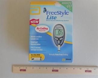 New sealed Freestyle Lite glucose monitoring system https://ctbids.com/#!/description/share/414037