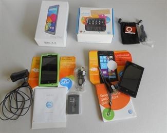 Lot of 4 phones & MP3 player - 2 new - Blu, LG, Nokia https://ctbids.com/#!/description/share/414122