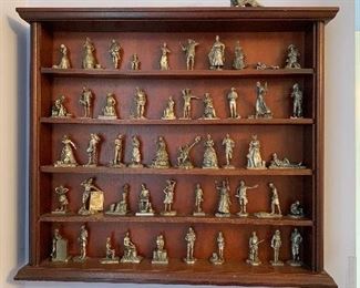 	#7	 Saturday Evening Post pewter figurines from 1970s/1980s set of 51	 $45.00 	