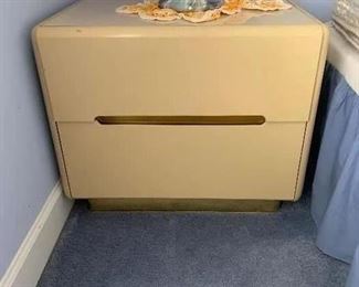 	#47	Art Deco side table 24"x16"x20"	 $20.00 	