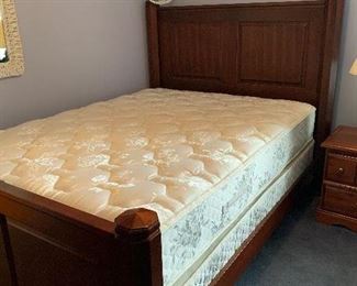 	#51	Wooden queen-size headboard and footboard	 $125.00 	