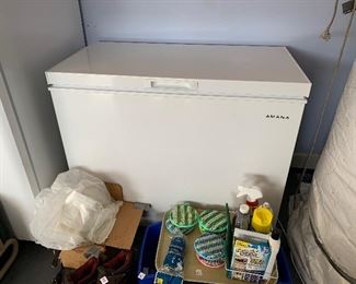	#68	Amana chest freezer Model  AQC0701GRW chest freezer	 $75.00 	