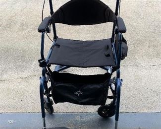 	#71	Medline Walker/wheelchair with hand breaks	 $25.00 	