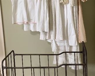 4 gowns left  everything on the shelf is available. The crib is sold. 