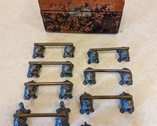 Antique Turtle Knife Rests