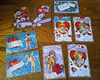 Antique Valentines Day Postcards