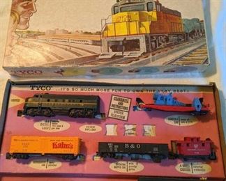 Tyco Train Set