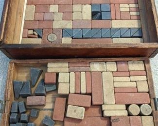 Antique Clay Building Blocks
