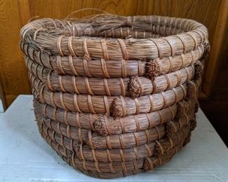 Pine Needle Basket
