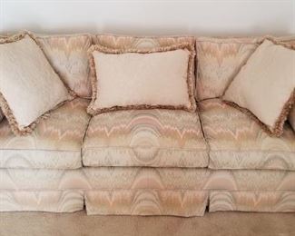 #20 Sofa Custom Upholstery Neutral Tones $445