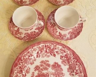 #37  Tonquin Royal Staffordshire England China 16 Pieces  $95