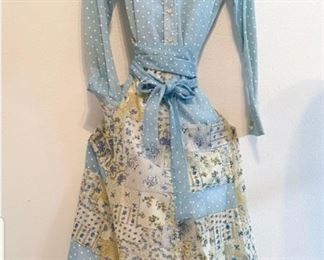 #57  Vintage Skirt Blouse Belt  $30