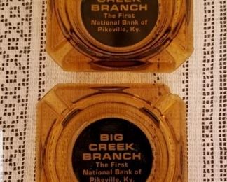#69  Two Vintage "Big Creek Ranch" Ash Trays  $20