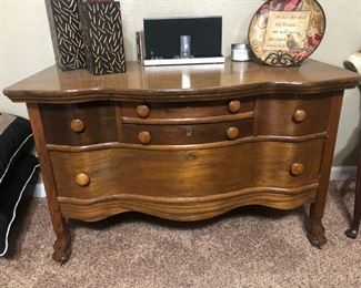 Solid Oak Dresser - $400