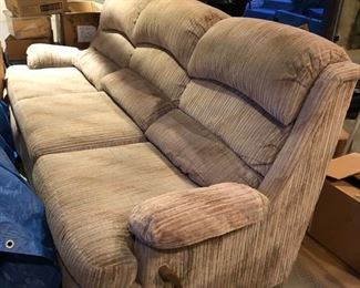Genuine PeopLounger Co. Sofa - End sections recline
