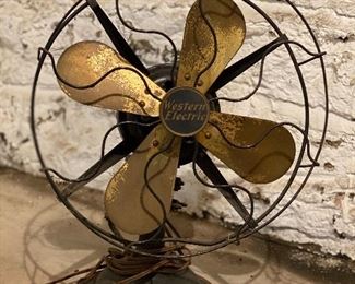 Western Electric vintage fan