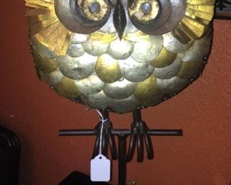 Fun metal owl
