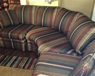 4 sections of the 5-section sofa