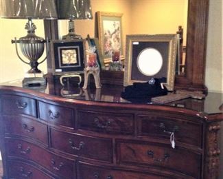 Great coordinating dresser and mirror