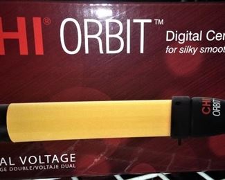 New  CHI Orbit dual voltage curling iron