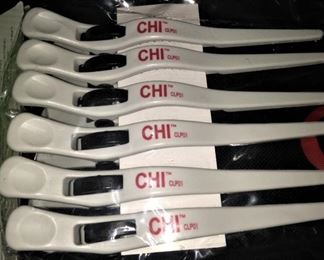 New CHI hair clips