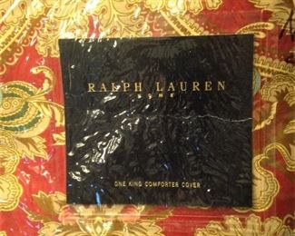 Ralph Lauren king comforter cover