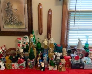 Avon bottle Christmas collection!  