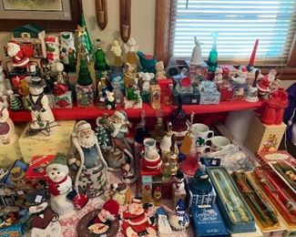 Avon Christmas selection and large assortment of Christmas decorations