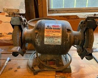 6 inch electric bench grinder
