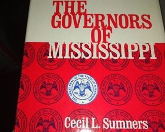 The Governors of Mississippiby Summers, Pelican Pub. 1980 with dust Jacket   $20