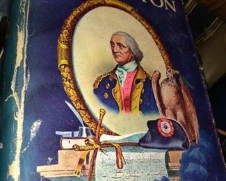 George Washinton by Sheldy Halcyon House 1943  dust Jacket  as is     $10