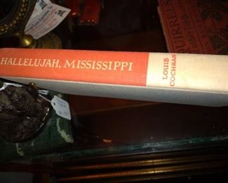 Hallelujah Mississippi by Sloan signed 1st ed. 1955   $40
