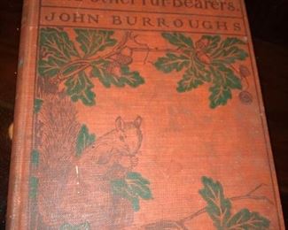 Squirrells and other fur bearers  Burroughs  1900  $20