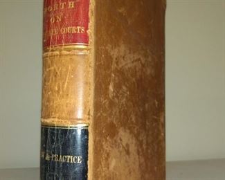 A Treatise of the Law and Practice of Probate courts in Mississippi by Ralph North   RARE  c. 1845 used by a Natchez Family     $500  
