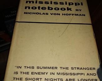 Mississippi Notebook by Von Hoffman c. 1964     $20